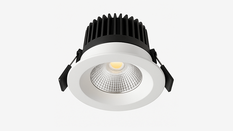 Integrated LED recessed downlight