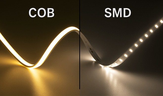 Which is Brighter, COB or SMD?