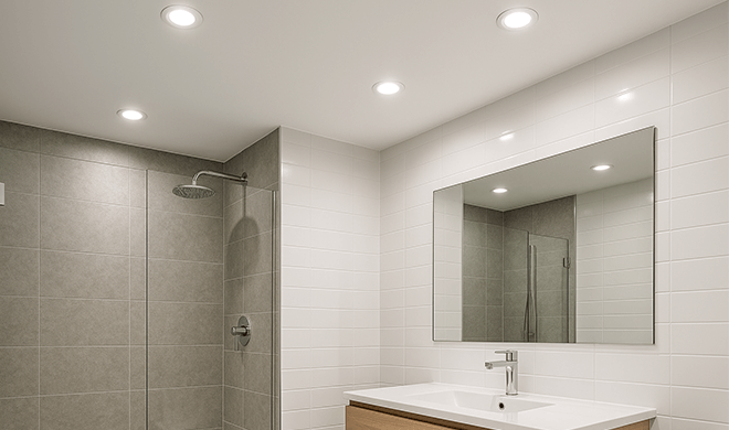 How IP44 Downlights Comply With Building Codes for Bathroom Zones?