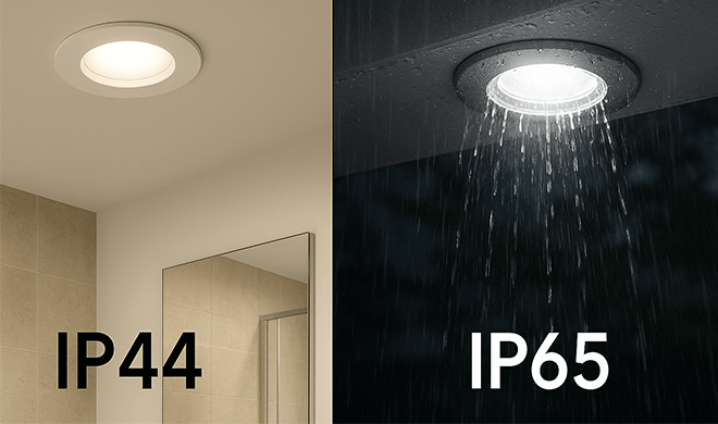 Why IP44 Downlights Are a Cost-Effective Alternative to IP65 Options?