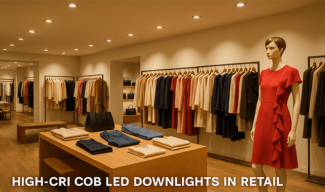 Which Industries Require High-CRI COB LED Downlights the Most?