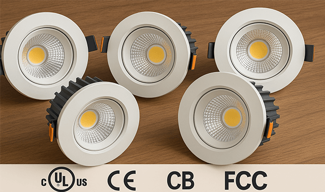 What Testing Certifications Should Buyers Look for in COB LED Downlights?