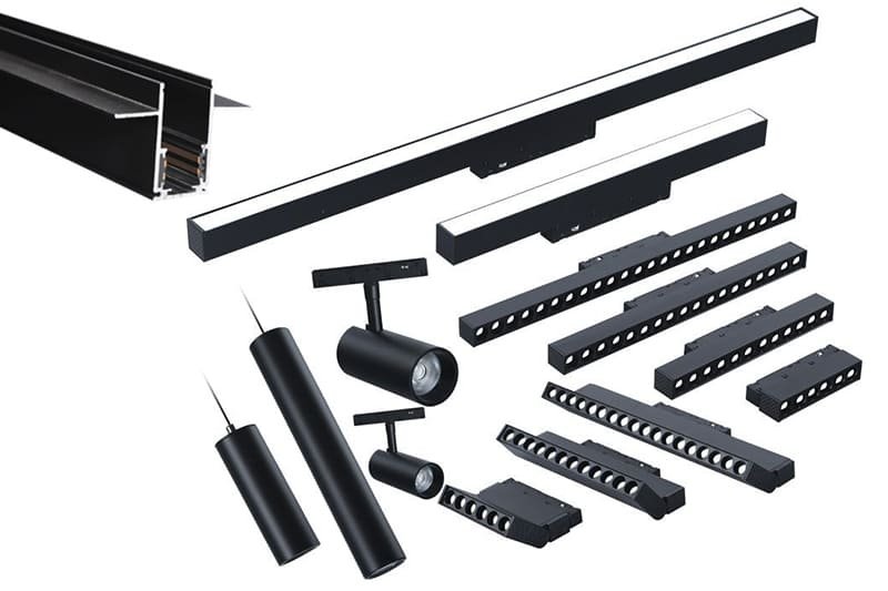 Magnetic Track Light