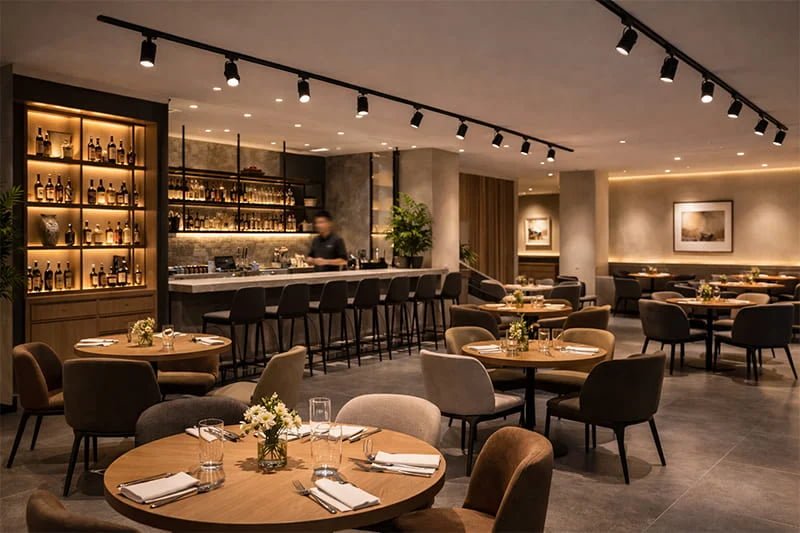 Restaurant LED Track Lighting