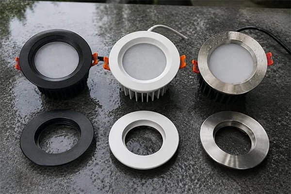 outdoor recessed light material outdoor recessed light material