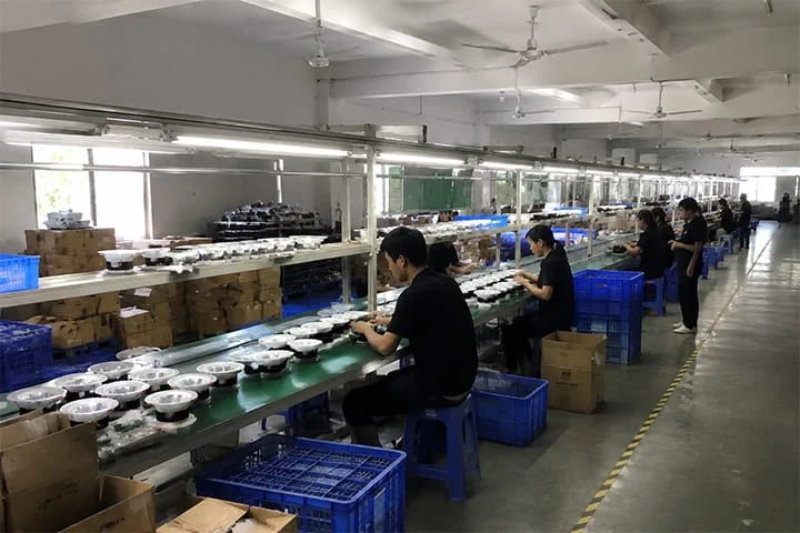 Upward Lighting Factory -- Zhongshan City China LED Production