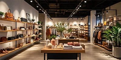 Retail Spaces track lighting