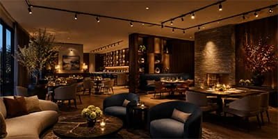 Hospitality track lighting