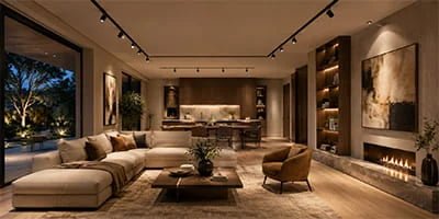 Residential track lighting