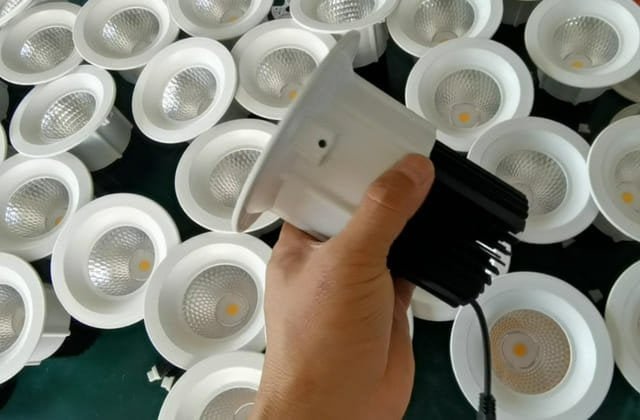 LED downlight production line