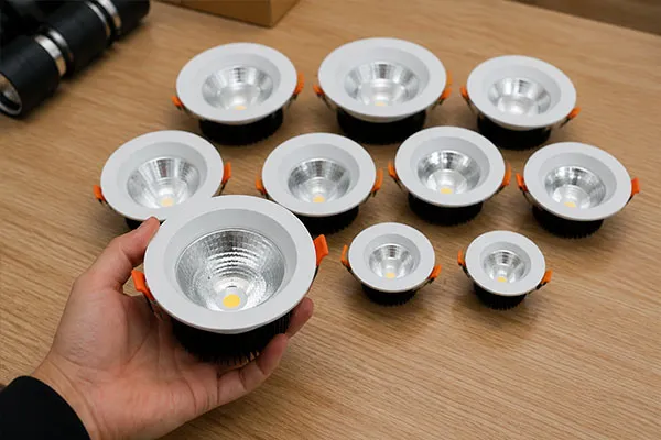 Same wattage LED downlights are not equal same wattage LED downlight manufacturer in China comparison