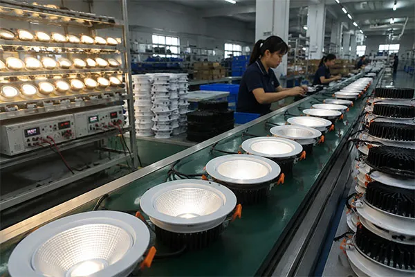 LED Downlight Manufacturer Quality Control Process reliable LED downlight manufacturer in China quality control process