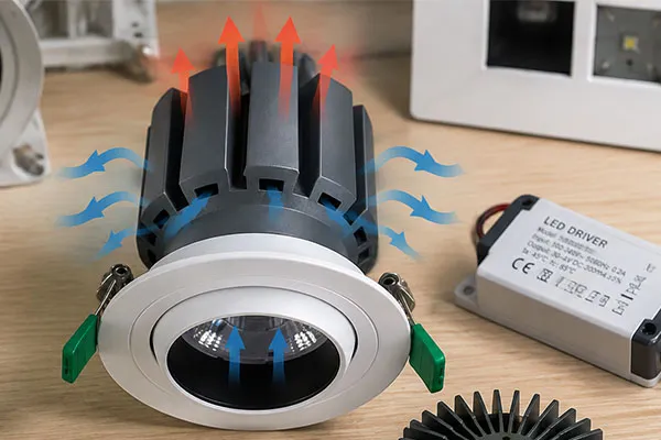 Why Heat Dissipation Matters in LED Downlights