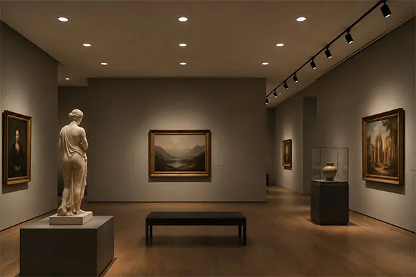 LED Downlights for Museums and Galleries: How Should Contractors Specify Them?