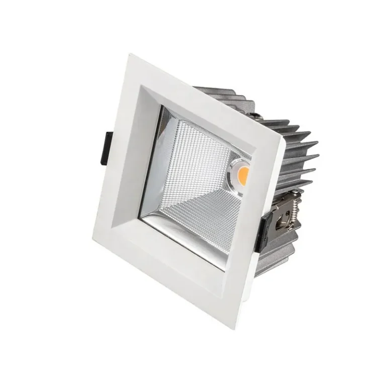Square COB Recessed IP65 Downlights