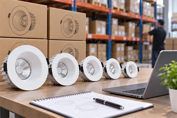 Focused LED downlight models SKU strategy focused LED downlight models SKU range for distributors