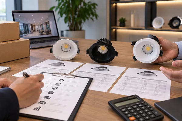 Comparing LED downlight suppliers beyond price LED downlight investment decisions beyond unit price