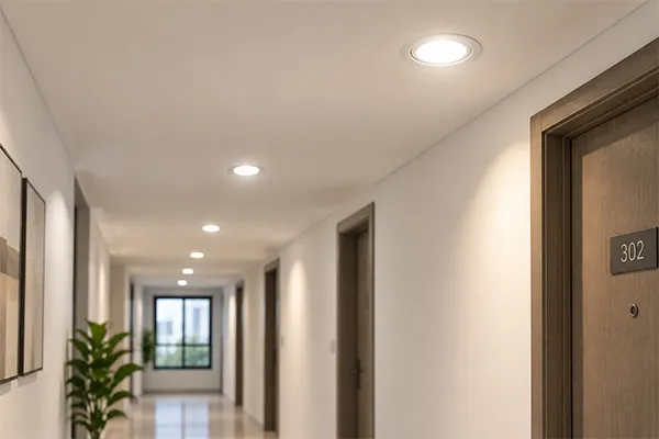 Economy LED downlight for budget sensitive easy maintenance projects
