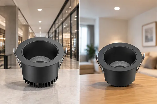 Professional LED Downlight vs Consumer Lighting Products: What Is the Difference?