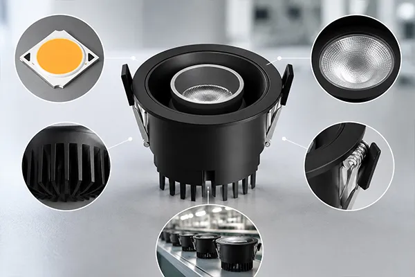 How Manufacturers Balance Cost and Performance in LED Downlights