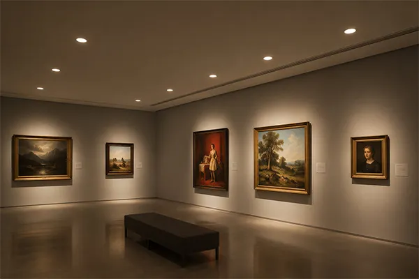 LED Downlights for Art Display Applications: Are They the Right Choice?