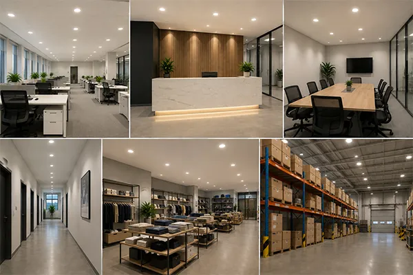Are LED Downlights for Warehouses and Commercial Areas the Right Choice?