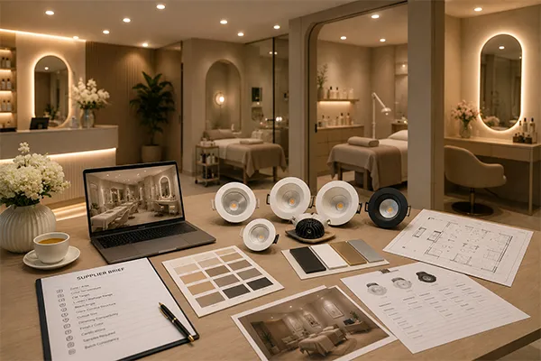 Beauty Salon LED Downlight Supplier Brief LED downlight supplier brief for beauty salons and spa lighting projects