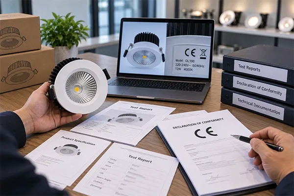 CE Certification Requirements for LED Downlights