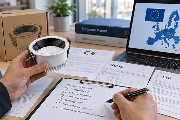 LED Downlight Certification Requirements in Europe