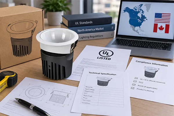 LED Downlight Certification Requirements in North America