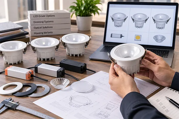 LED downlight standards configuration control review LED downlight standards configuration control for drivers wattage and dimming
