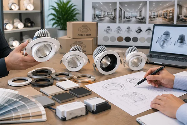 OEM ODM LED Downlight Customization OEM ODM LED downlight manufacturing customization and quality evaluation
