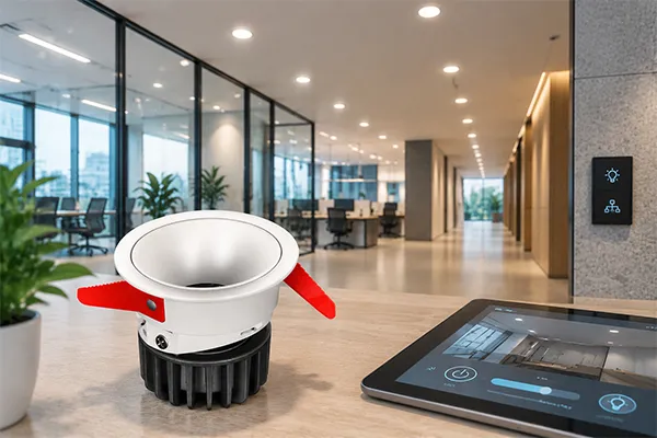 LED downlights for smart commercial building projects LED downlight demand for connected commercial interiors