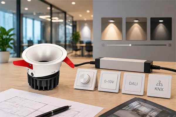 LED downlight driver and dimming compatibility LED downlight demand and dimming driver compatibility