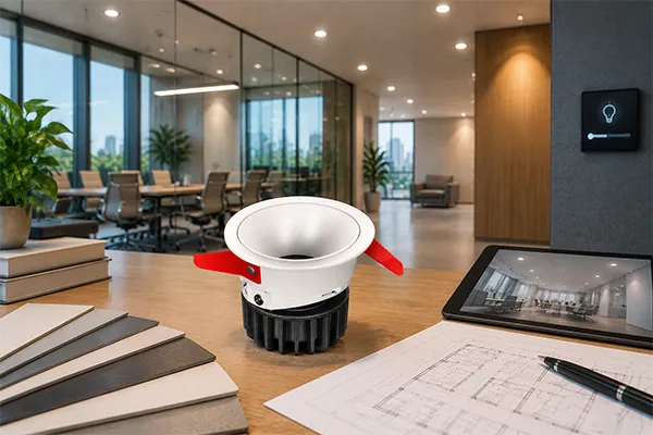 LED downlight quality requirements for smart buildings LED downlight demand with glare control and dimming performance