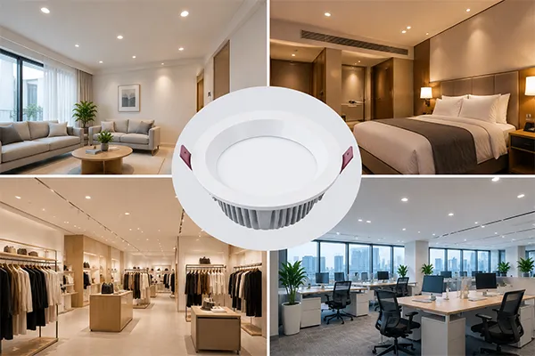 LED downlight applications for importers LED downlight importers comparing recessed lighting applications