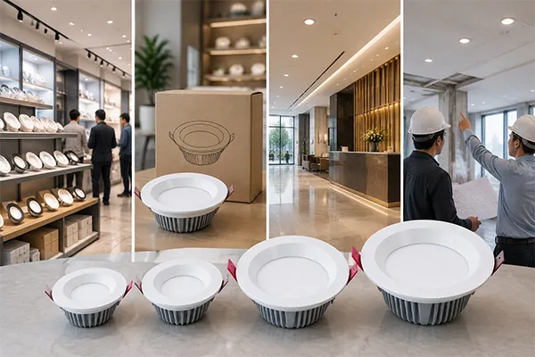 LED downlight importer channel strategy LED downlight importers planning retail brand and project sales channels