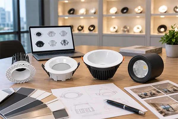 LED downlight portfolio core specifications Core LED downlight product portfolio specifications for procurement planning