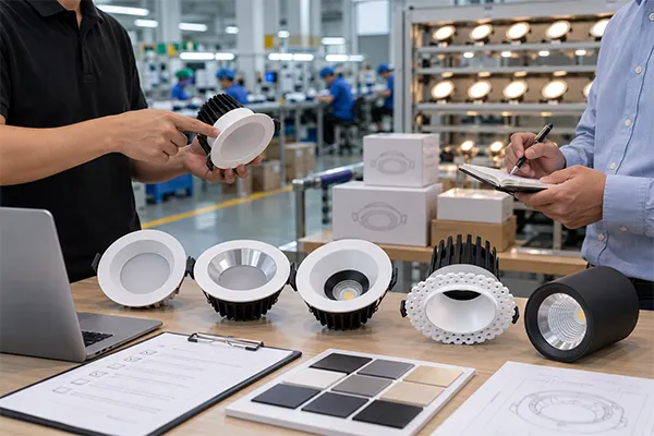 LED downlight portfolio supplier evaluation Supplier evaluation for a reliable LED downlight product portfolio