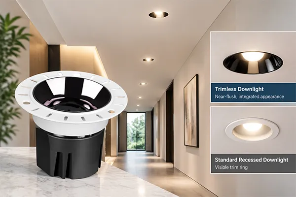 Trimless LED Downlight Design Advantages: Are They Worth the Extra Planning?
